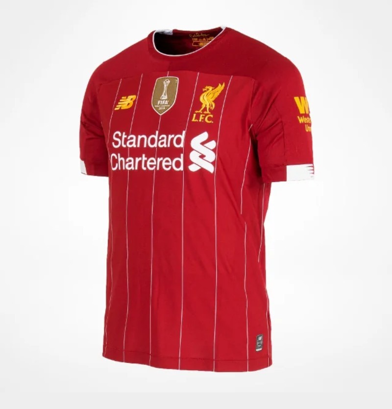 Primera equipación de LiverpoolFC 19-20