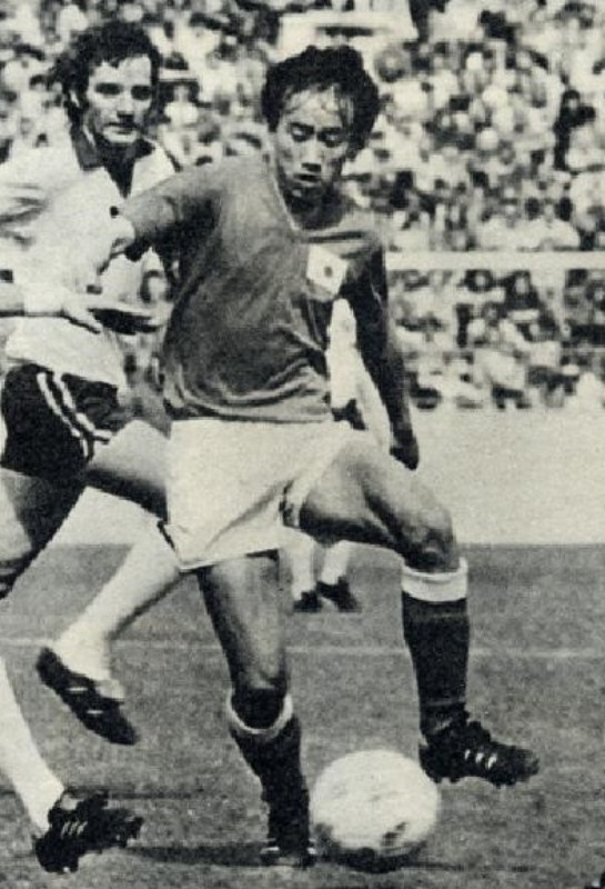 Primera equipación de Rep. Corea 1973