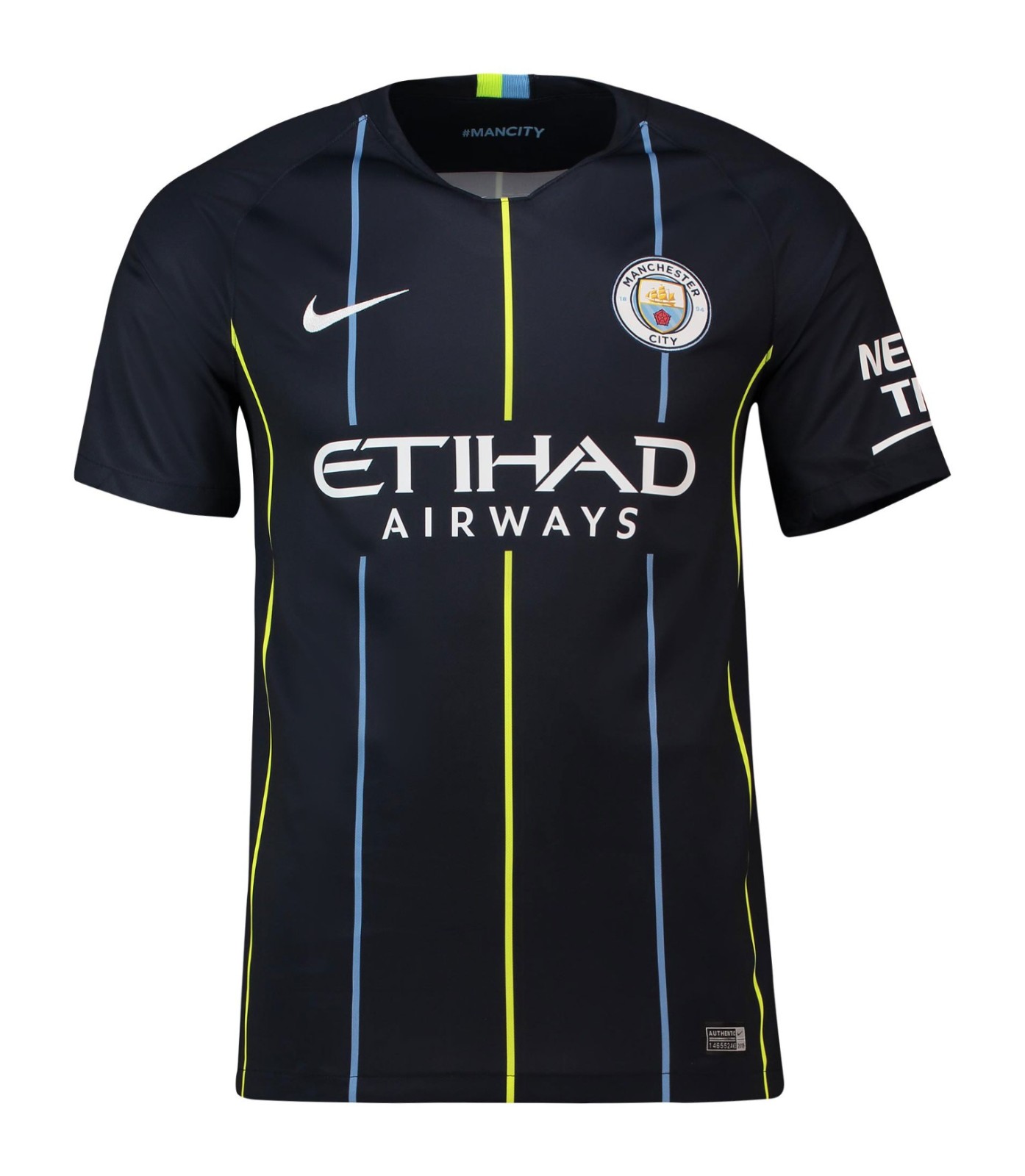 Segunda equipación de Man City 18-19