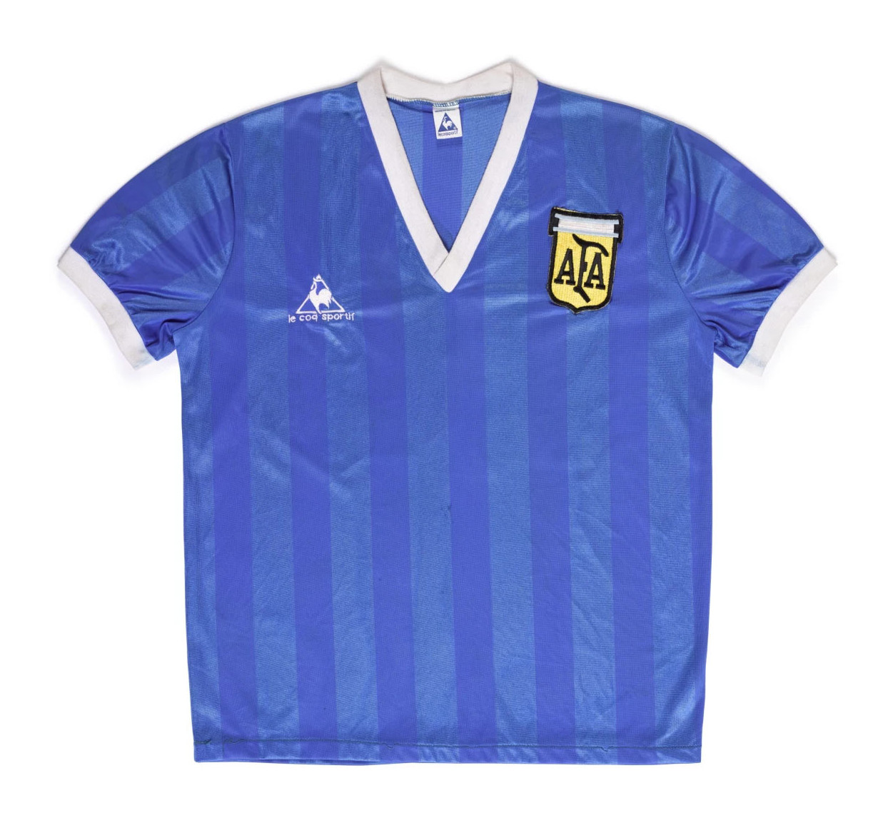 Segunda equipación de Argentina 1986