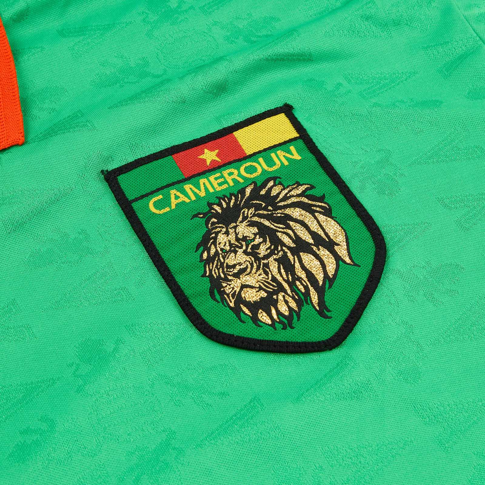 Primera equipación de Camerún 1994