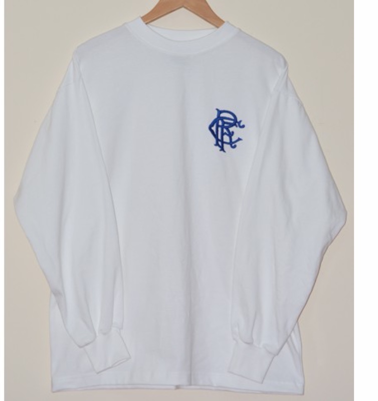 Segunda equipación de Glasgow Rangers 67-68