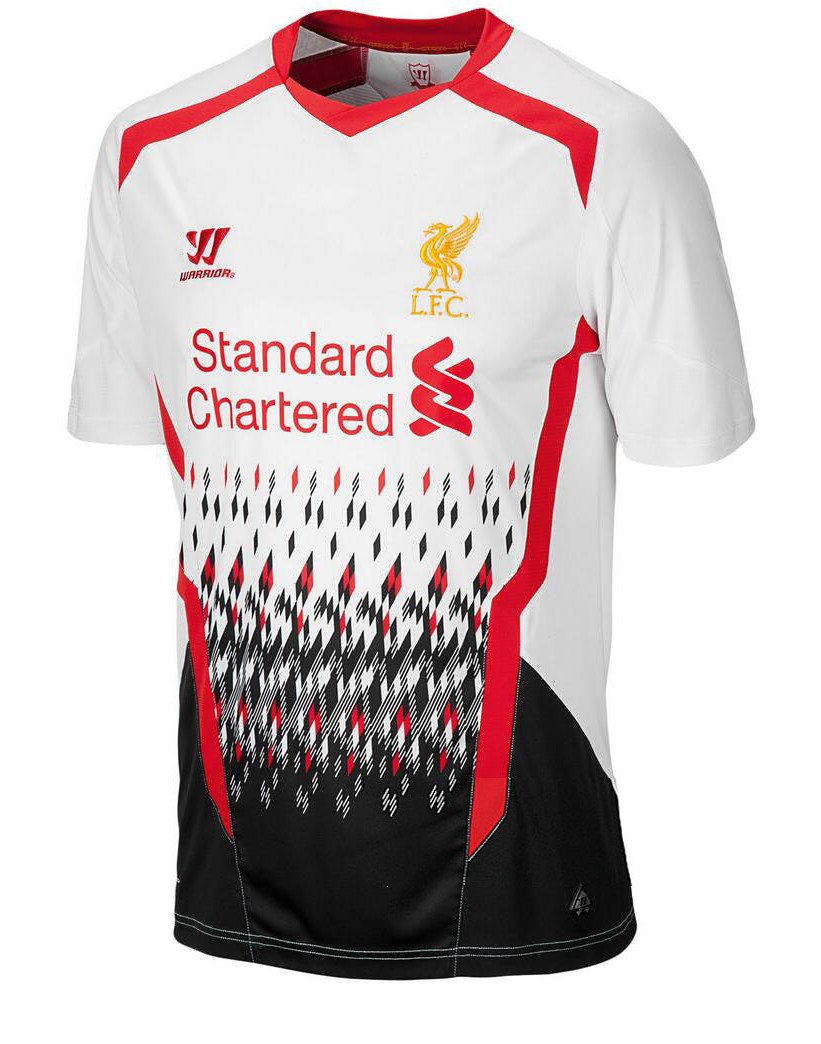 Segunda equipación de LiverpoolFC 13-14