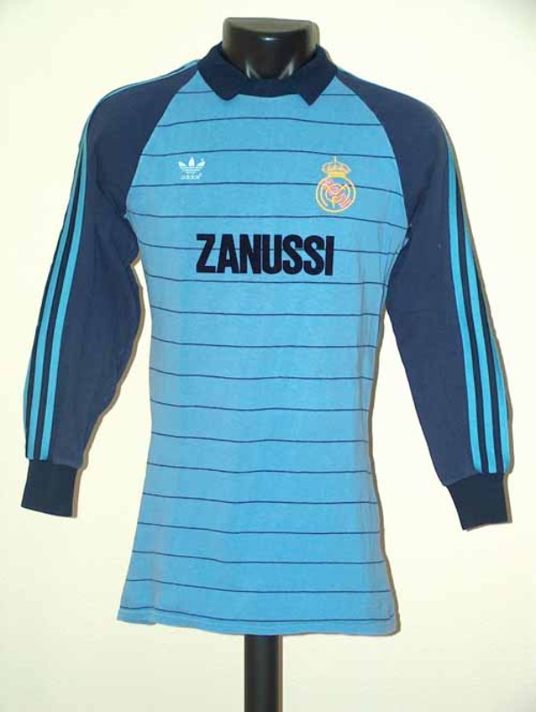 Equipación de portero de Real Madrid 84-85