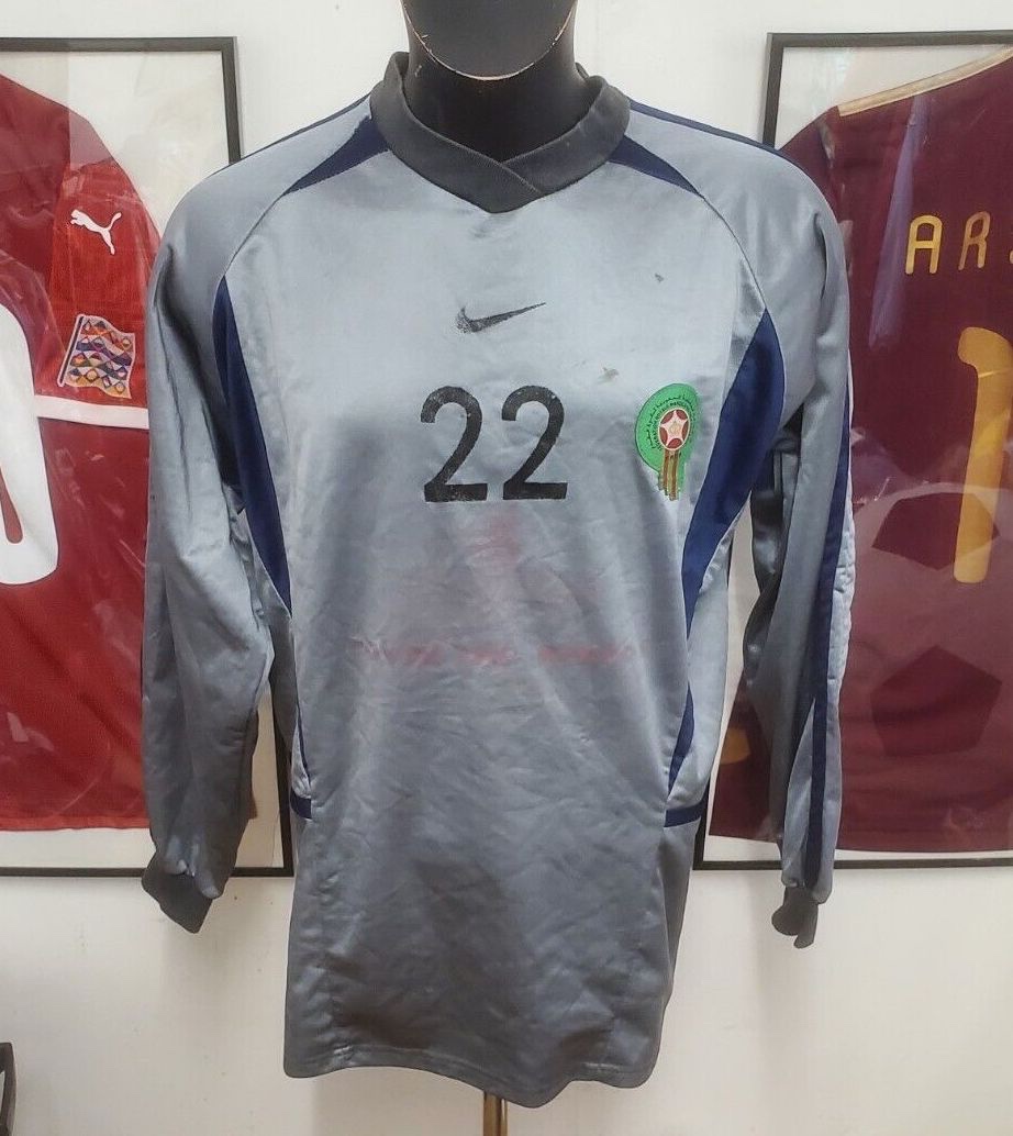 Equipación de portero de Marruecos 2002