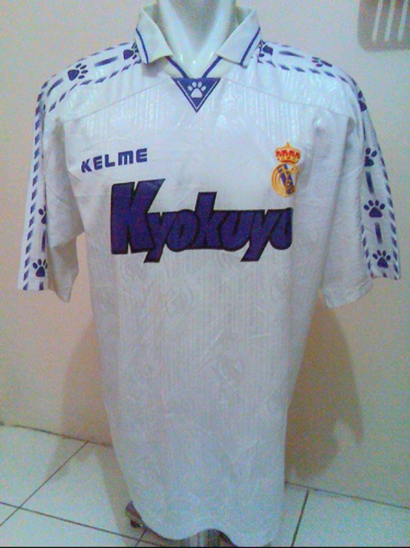 Primera equipación de Real Madrid 96-97