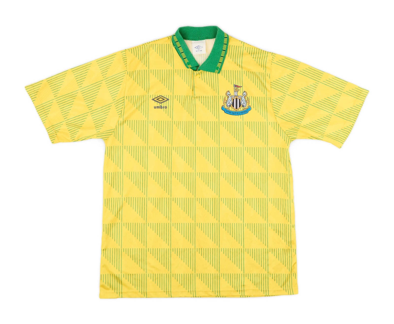 Segunda equipación de Newcastle 90-91