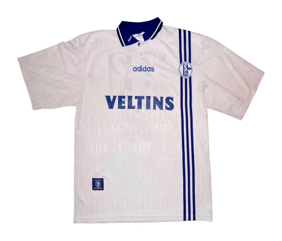 Segunda equipación de Schalke 04 97-98