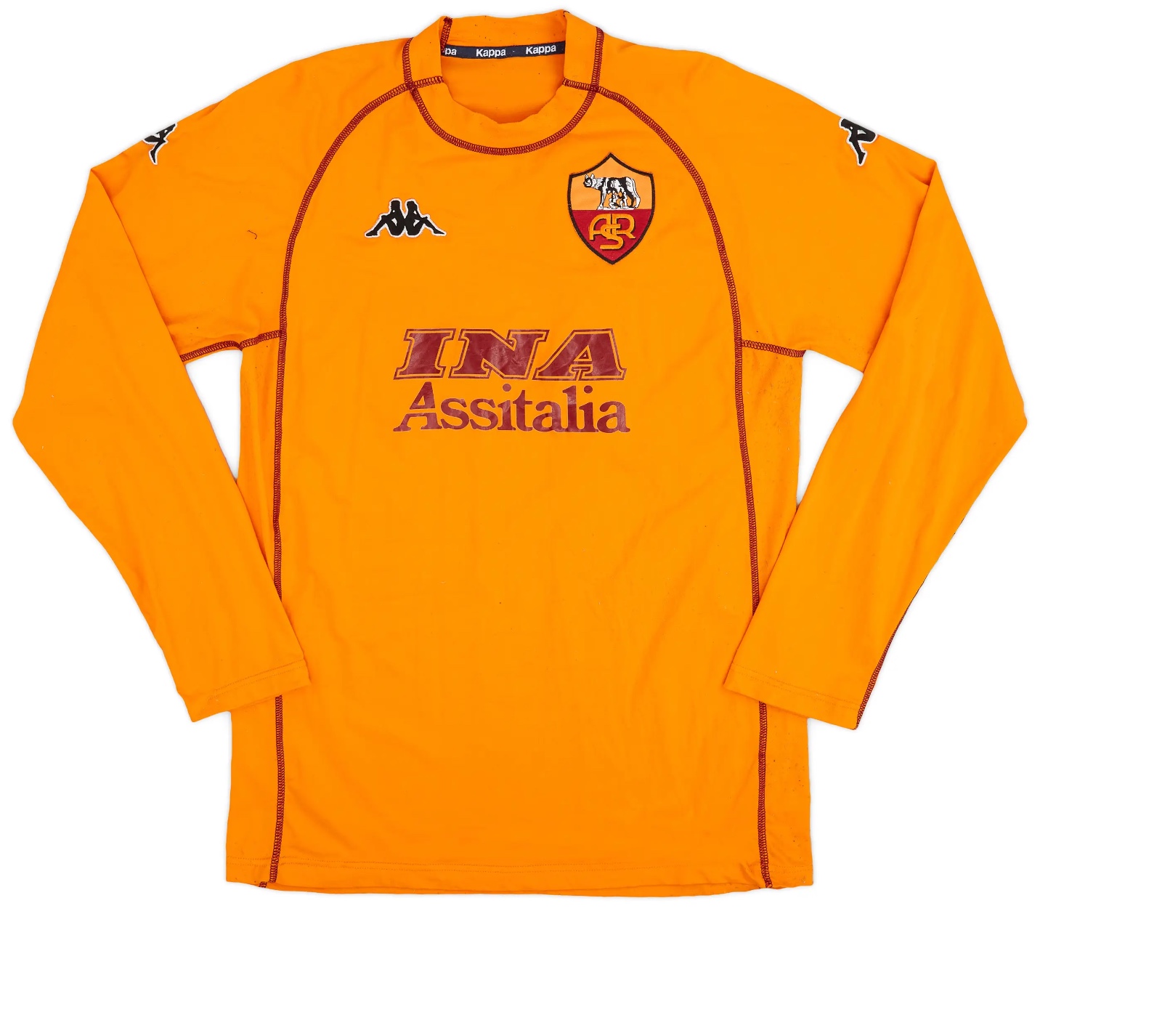 Equipación de portero de Roma 00-01