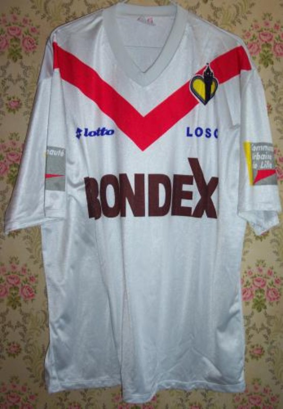 Primera equipación de Lille 92-93
