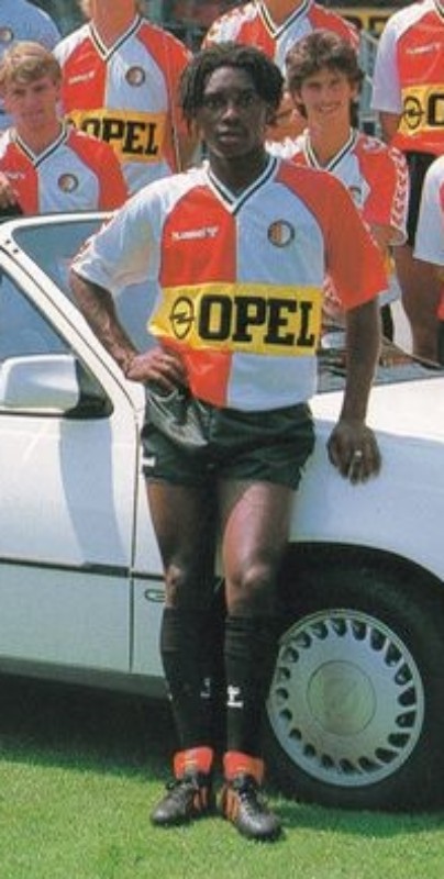 Primera equipación de Feyenoord 87-88