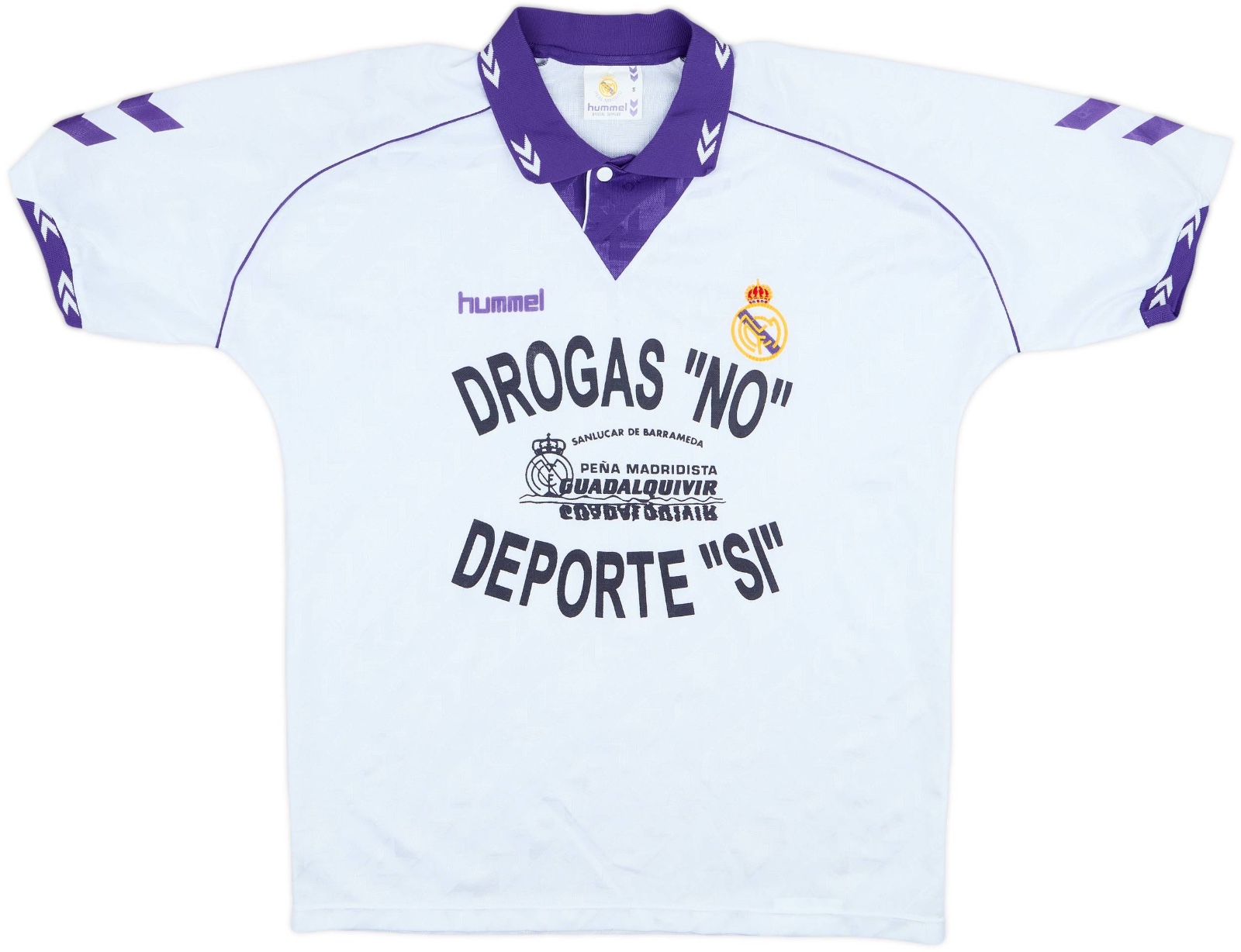 Primera equipación de Real Madrid 93-94