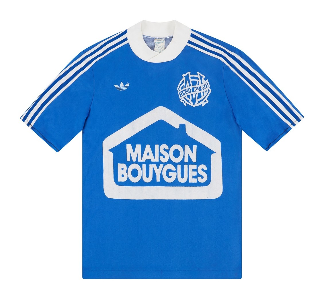 Equipación Visitante de Olympique de Marsella 86-87