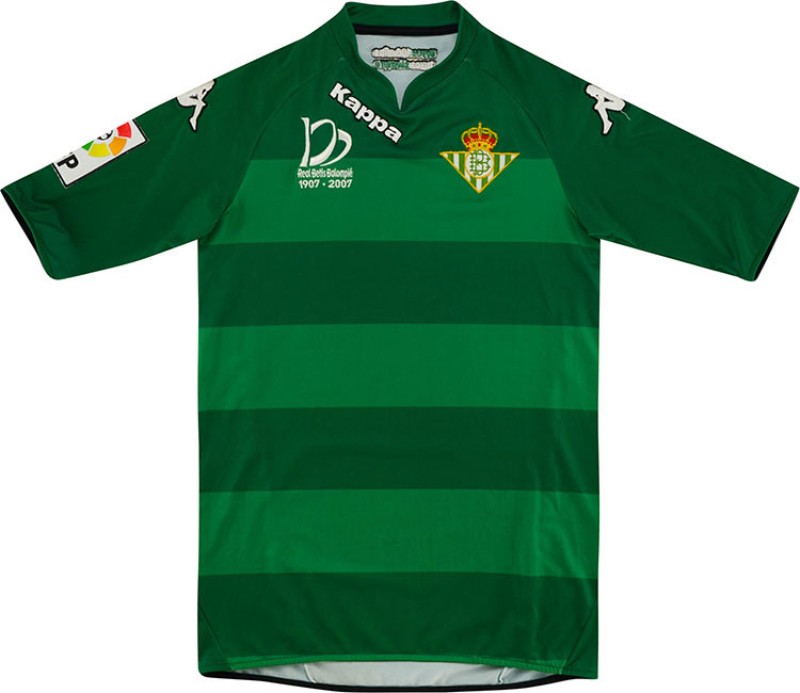 Tercera equipación de Real Betis 07-08