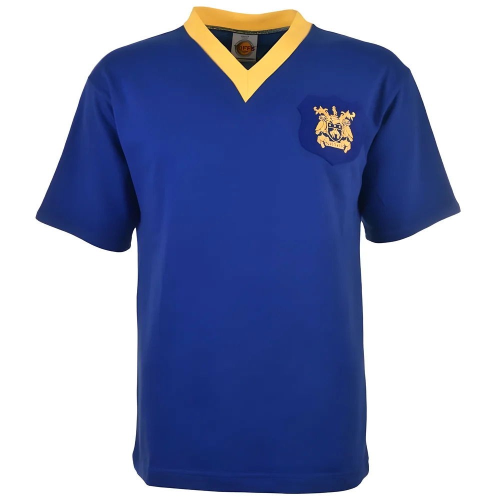 Primera equipación de Leeds 57-58