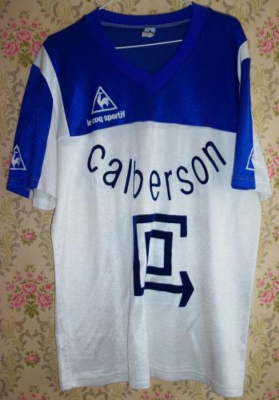 Primera equipación de Olympique de Marsella 85-86