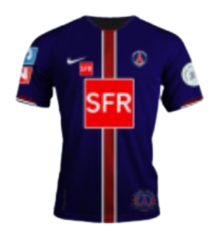 Primera equipación de Paris Saint-Germain 06-07