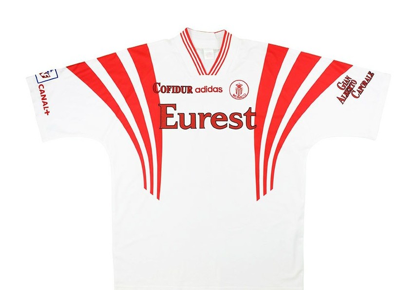 Segunda equipación de Monaco 96-97