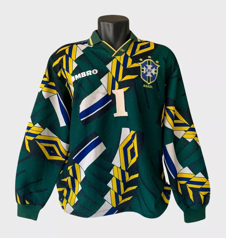 Equipación de portero de Brasil 1994
