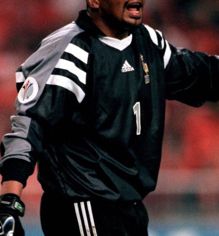 Equipación de portero de Francia 2000