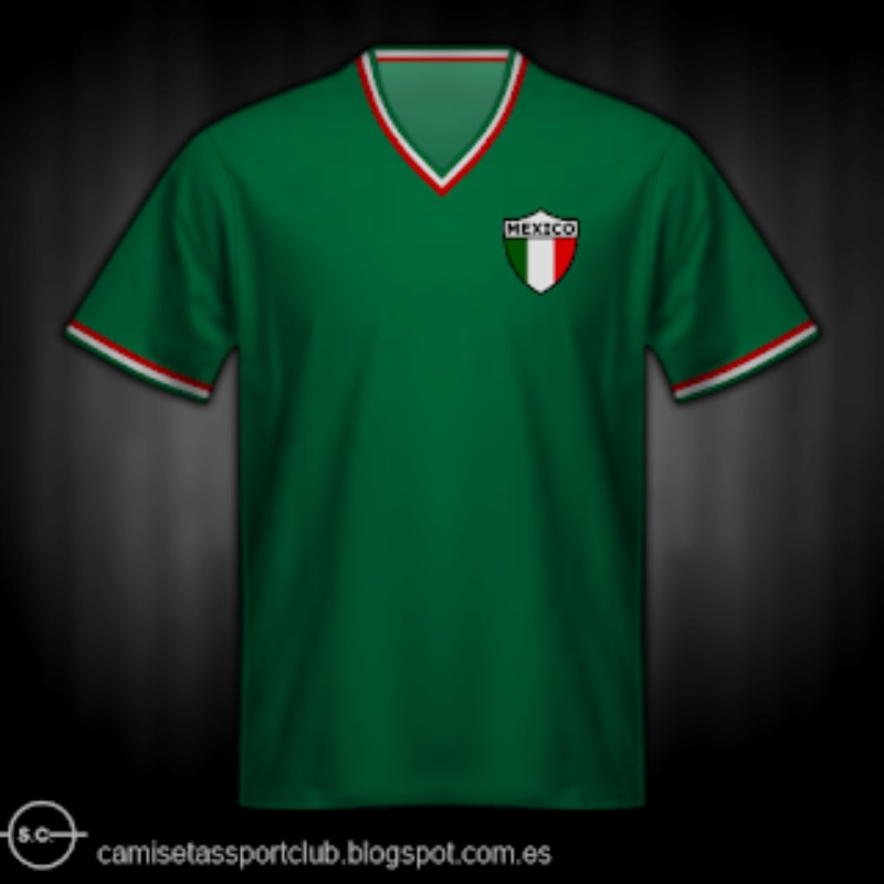 Primera equipación de México 1962