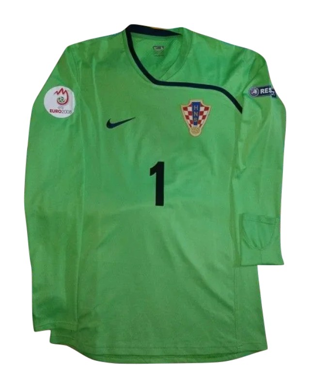 Equipación de portero de Croacia 2008