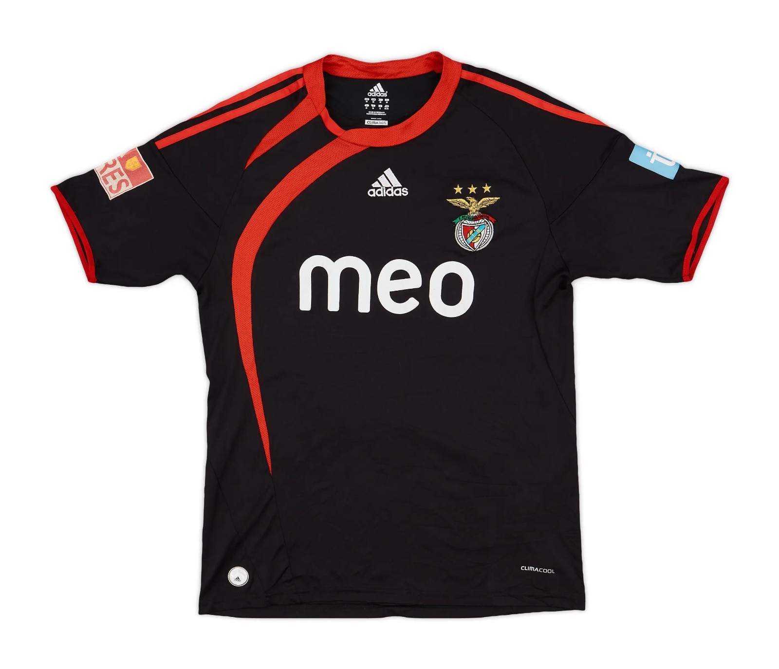 Segunda equipación de Benfica 09-10