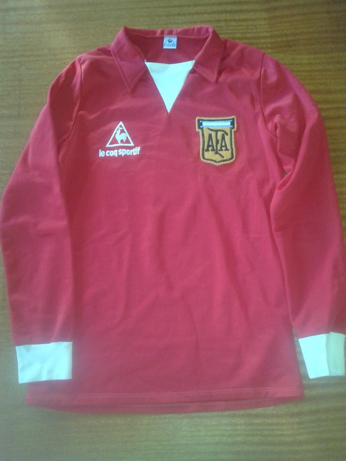 Equipación de portero de Argentina 1980