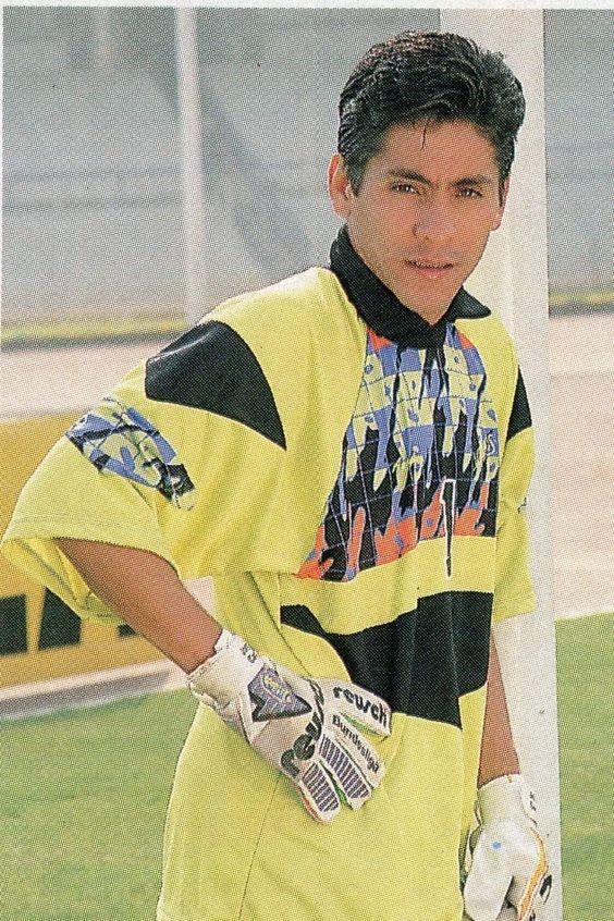 Equipación de portero de México 1991