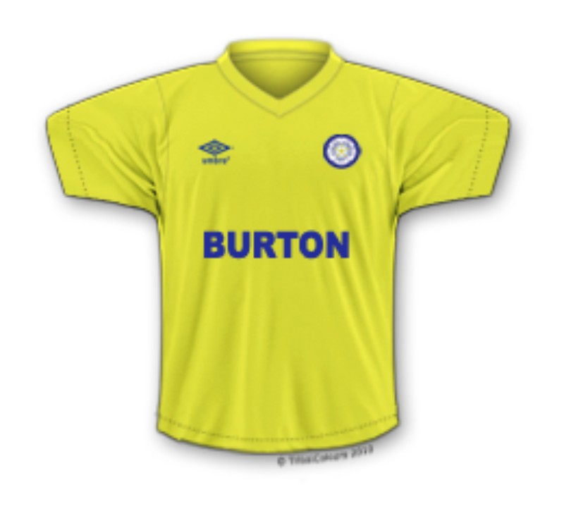 Leeds United 86-87 Tercera