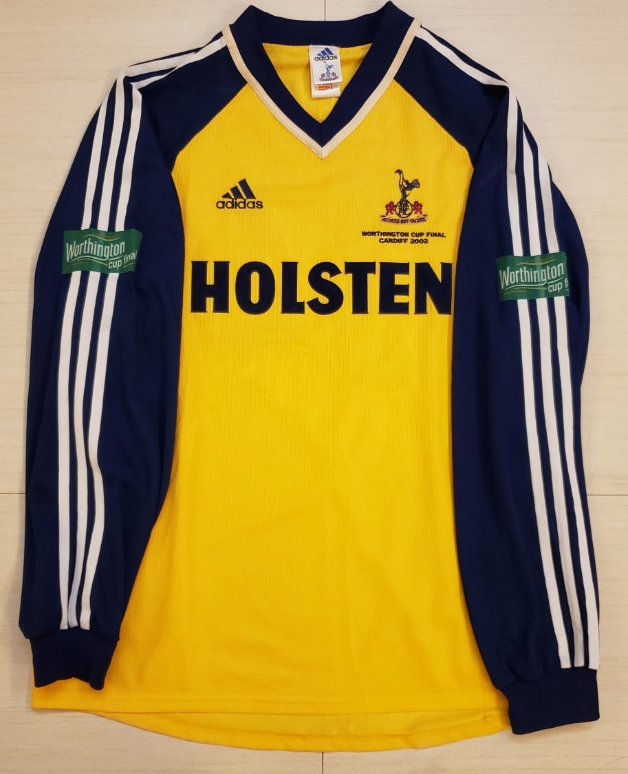 Equipación especial de Tottenham 01-02