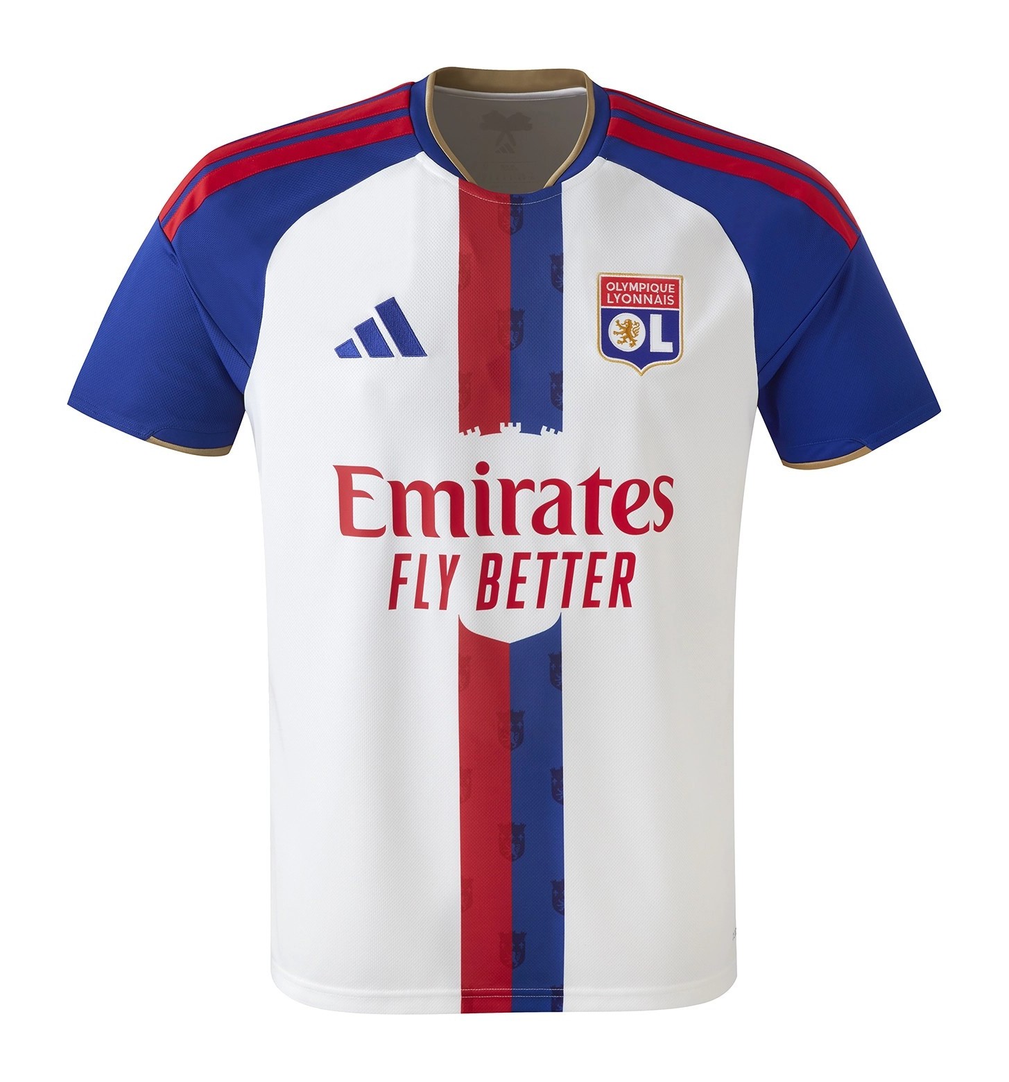 Primera equipación de Olympique de Lyon 26-27