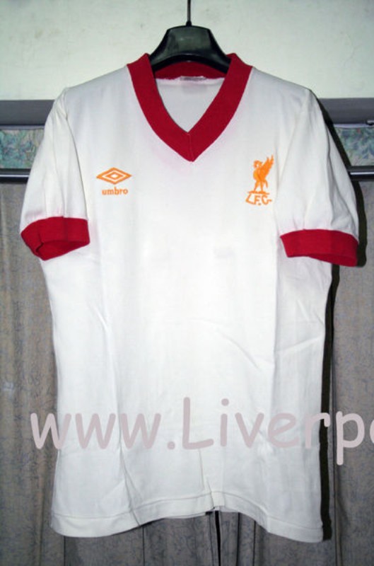 Segunda equipación de LiverpoolFC 79-80