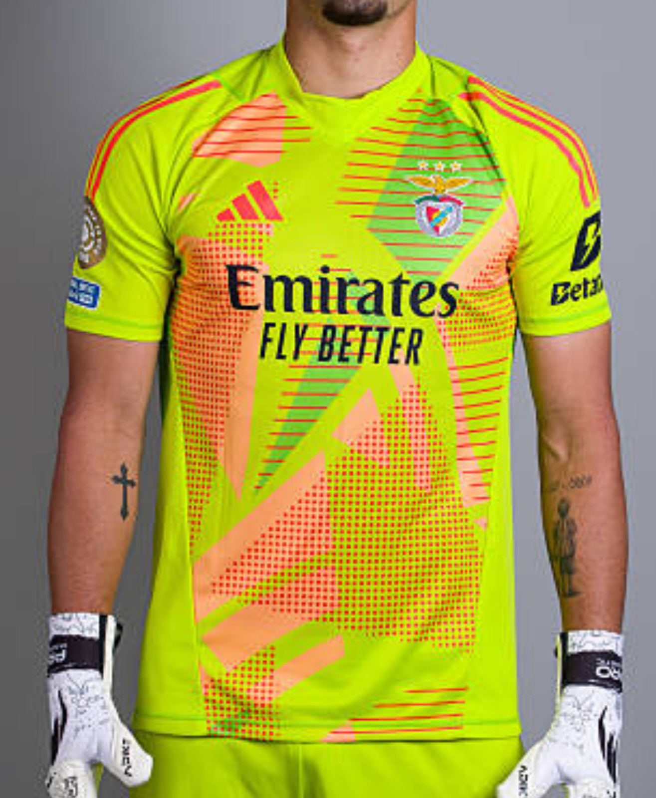 Equipación de portero de Benfica 2025