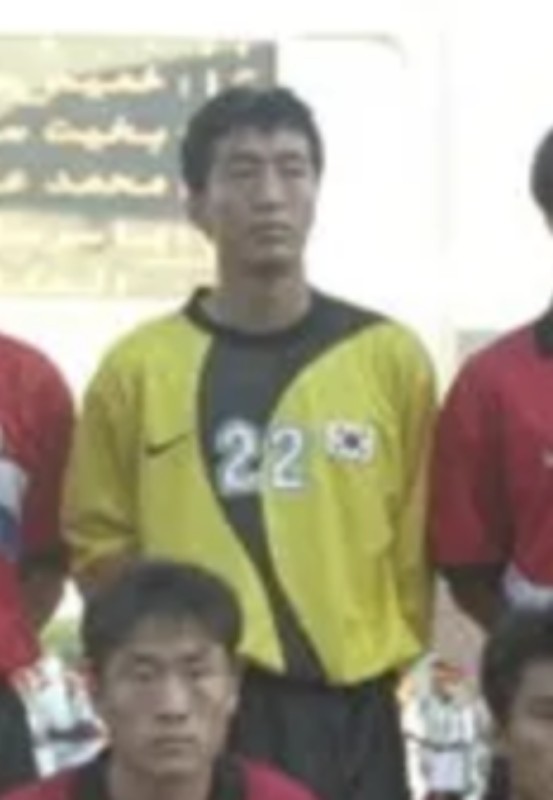 Equipación de portero de Rep. Corea 1996