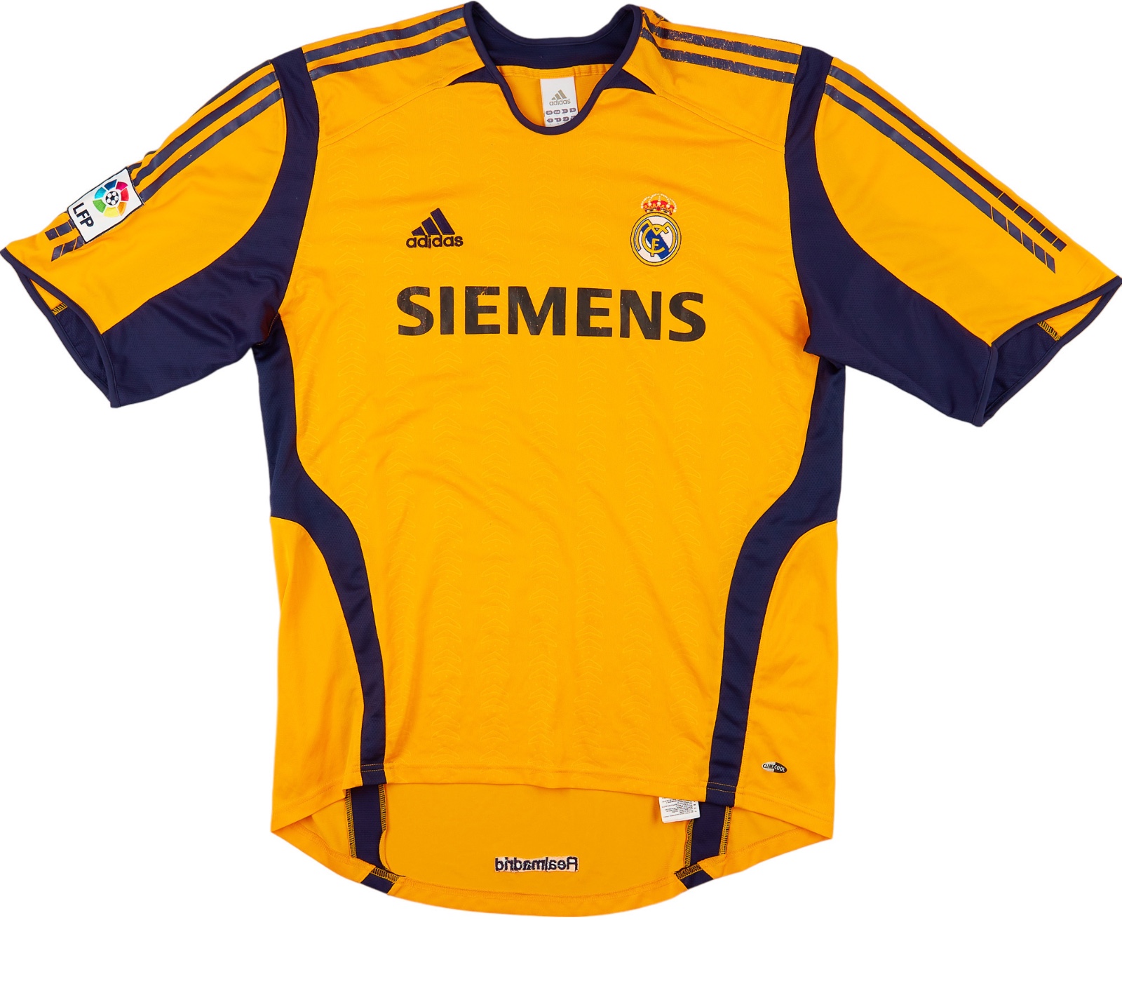 Equipación de portero de Real Madrid 05-06