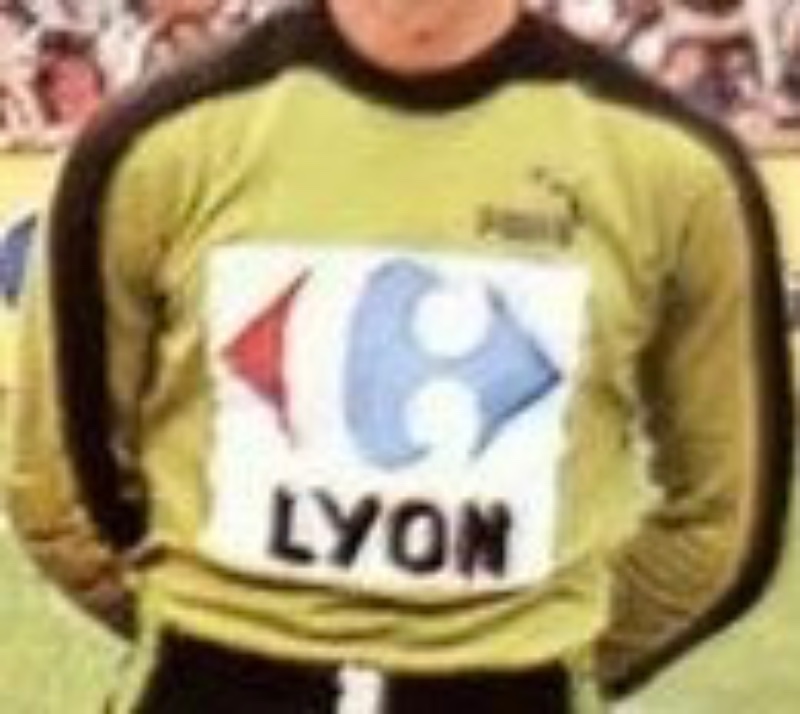 Equipación de portero de Olympique de Lyon 81-82