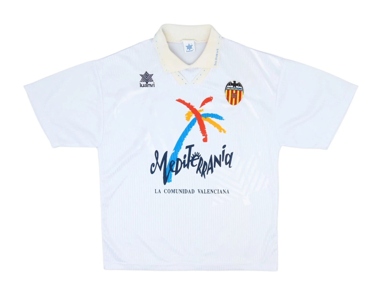 Primera equipación de Valencia 93-94