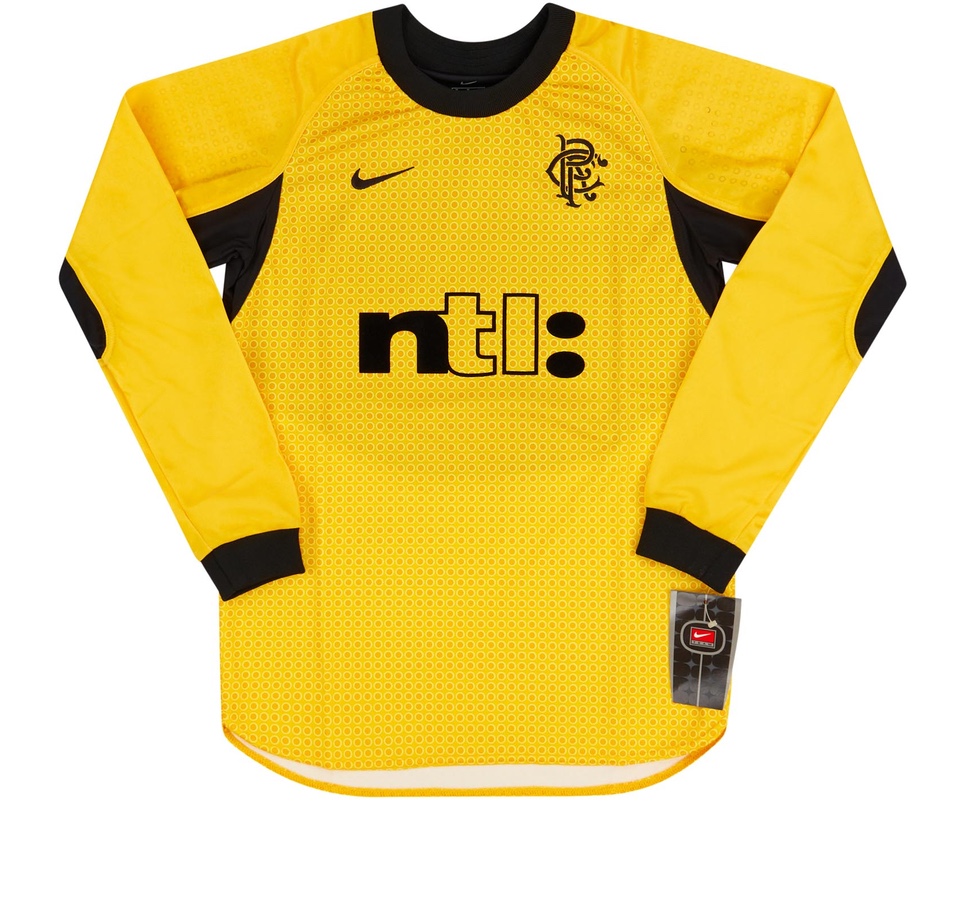 Equipación de portero de Glasgow Rangers 00-01