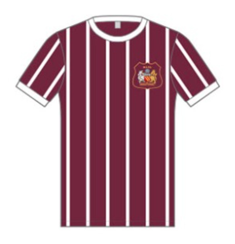Segunda equipación de Man City 61-62