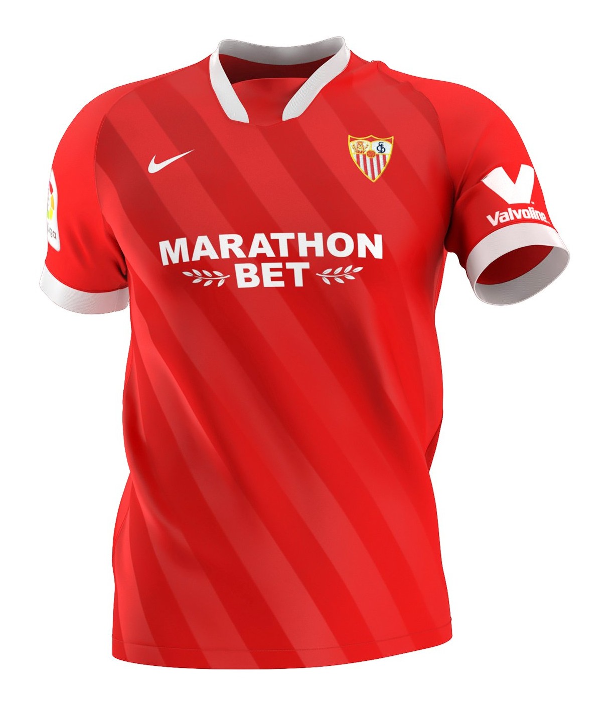 Segunda equipación de Sevilla FC 20-21