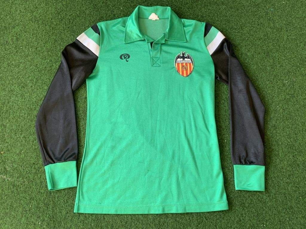 Equipación de portero de Valencia 80-81