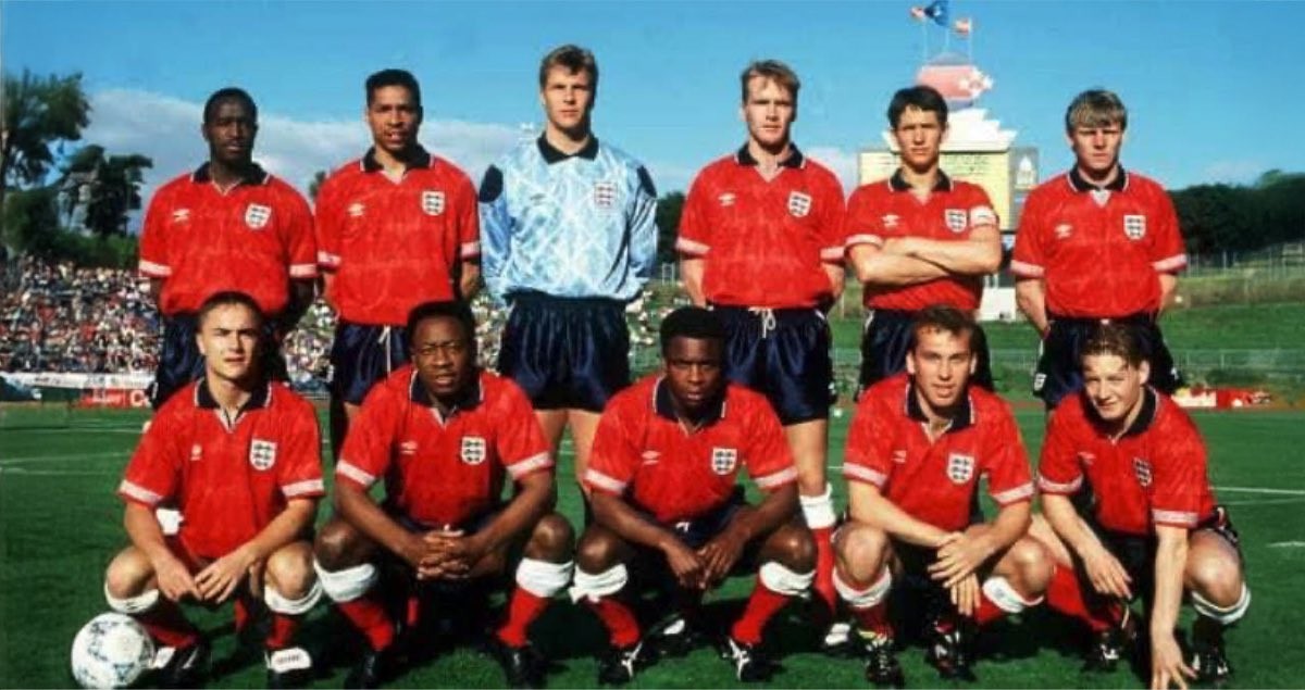 Inglaterra 1990 Visitante 2