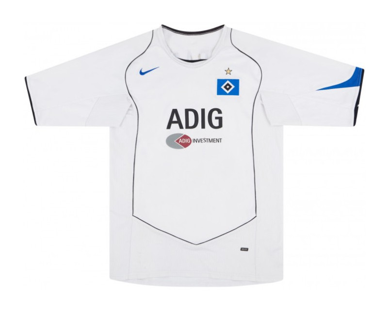 Primera equipación de Hamburgo 04-05