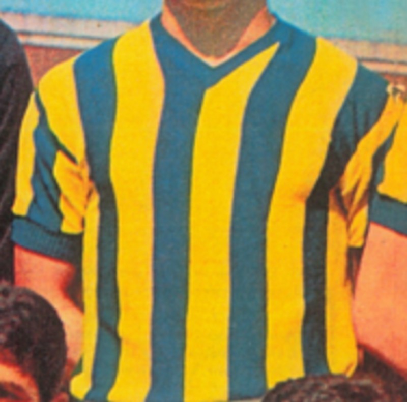 Primera equipación de Fenerbahçe 67-68