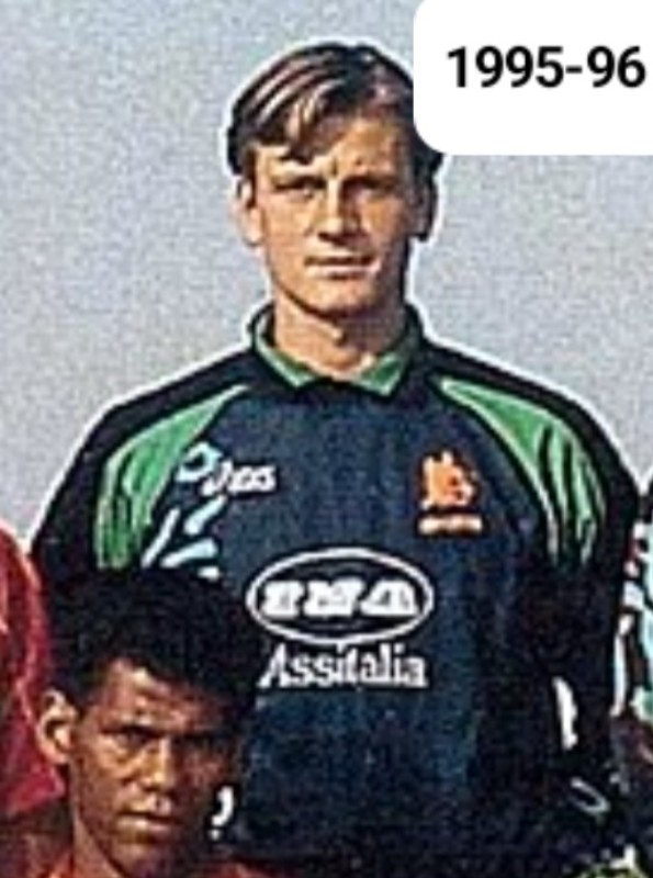 Equipación de portero de Roma 95-96