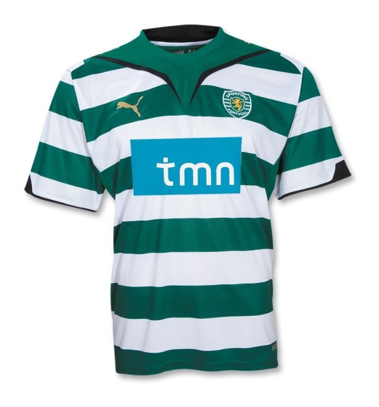 Primera equipación de Sporting de Portugal 09-10
