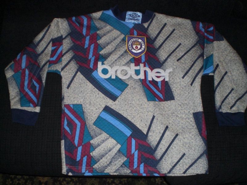 Equipación de portero de Man City 93-94