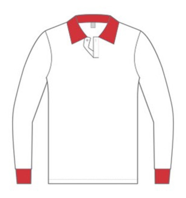 Segunda equipación de LiverpoolFC 1949-50