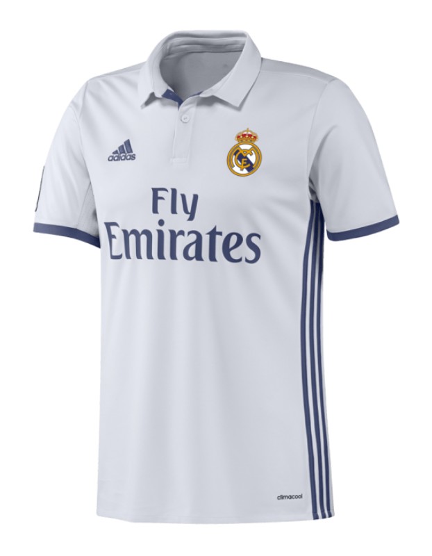Primera equipación de Real Madrid 16-17